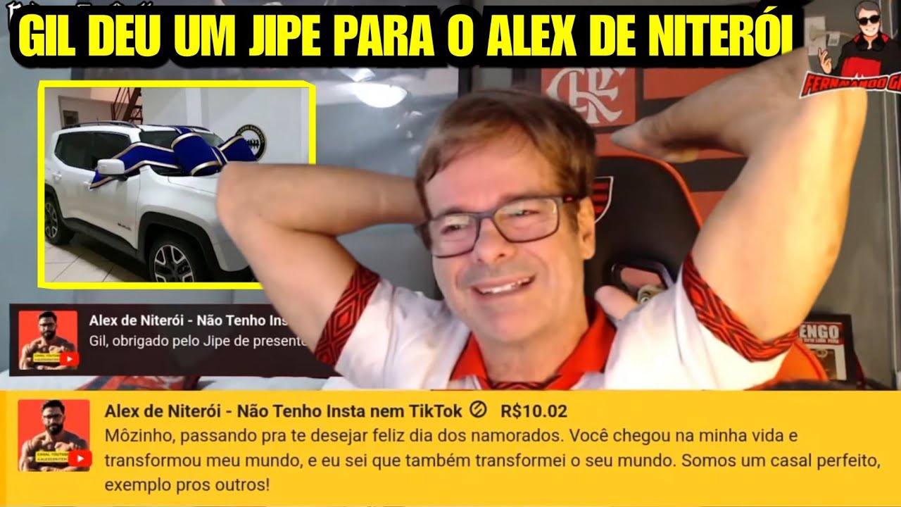 PARTE 62 ALEX DE NITER&Oacute;I E FERNANDO GIL - DIA DOS NAMORADOS ESPECIAL  #alexdeniteroi