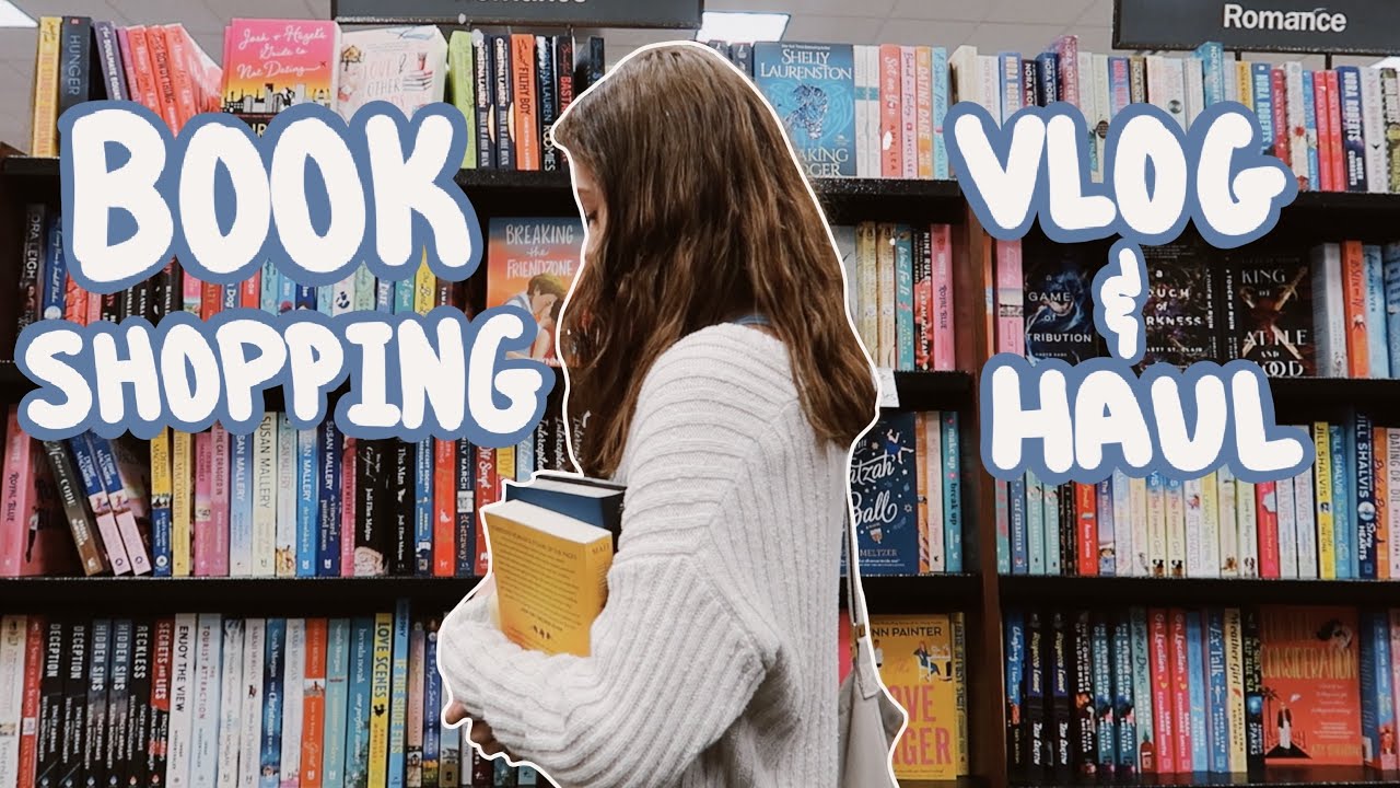 book shopping vlog & haul! (barnes and noble vlog & haul)
