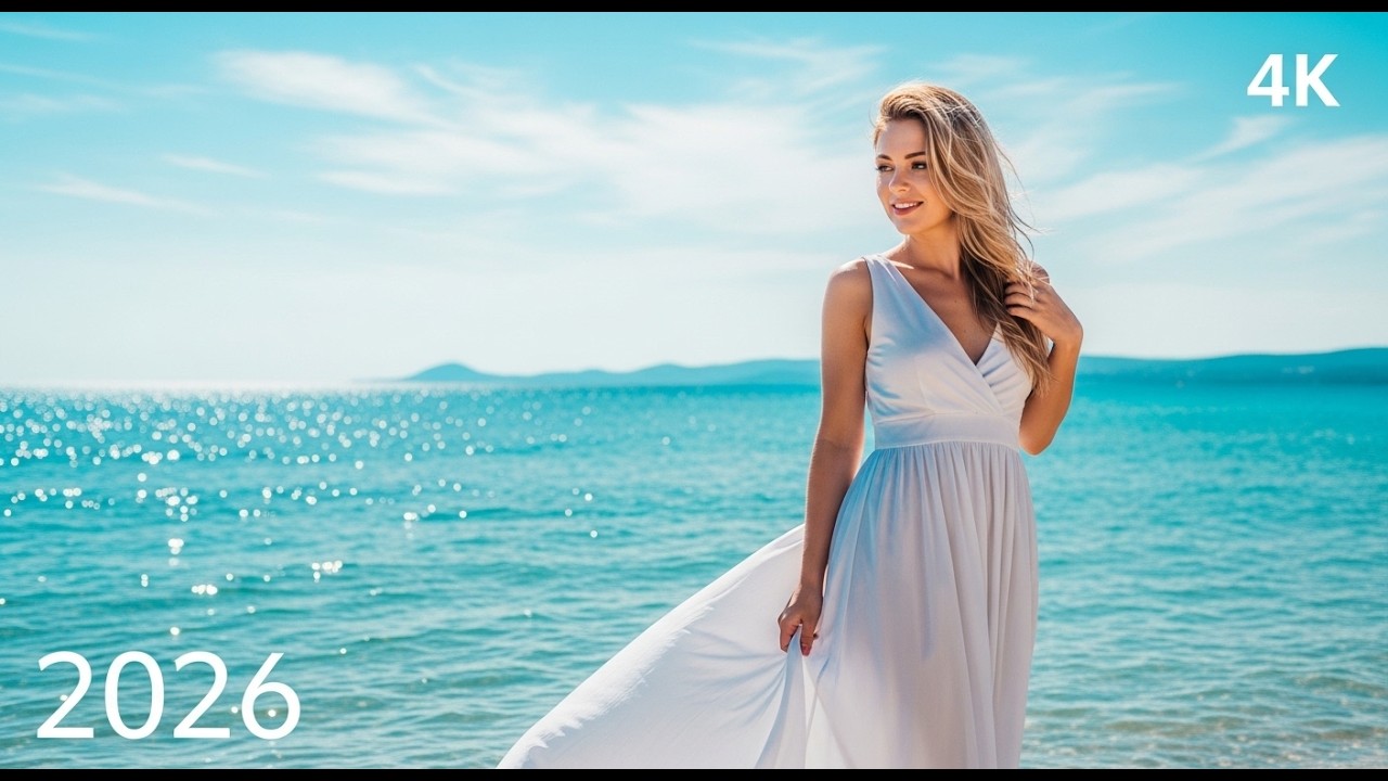 Summer Relaxing Vibes 2026 🌴 Tropical Deep House Music 4K for Beach & Poolside