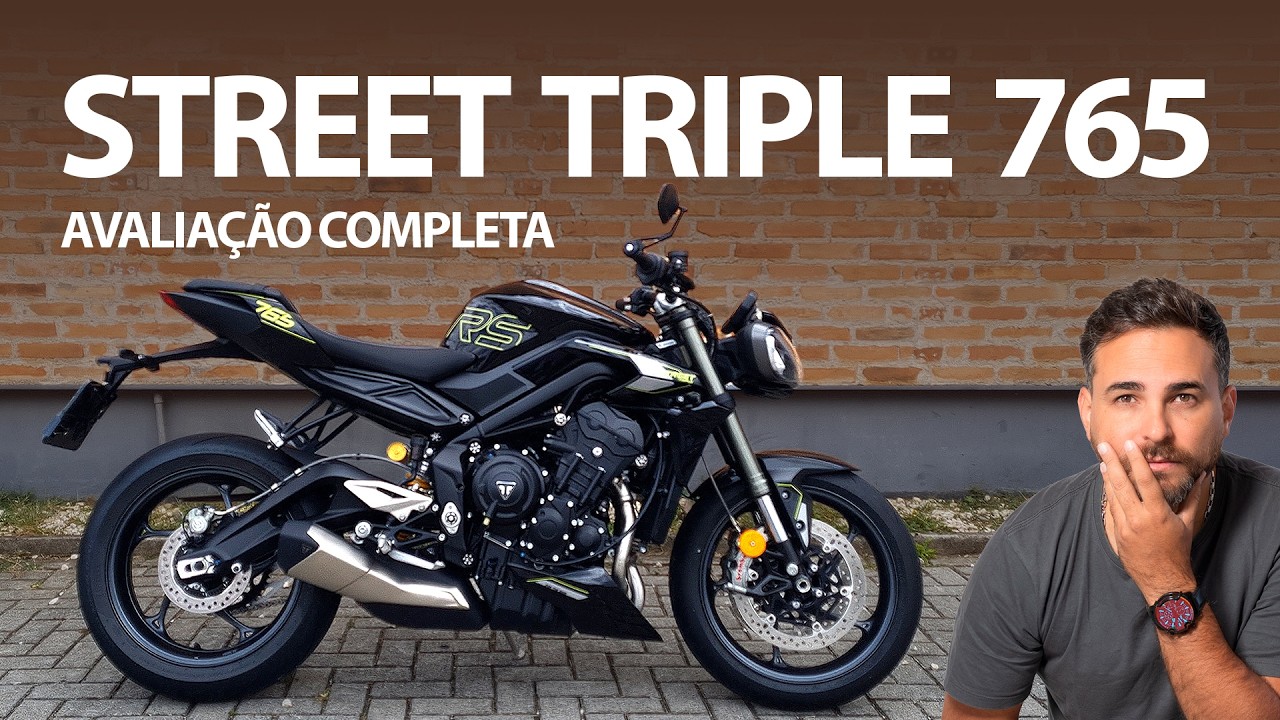 AVALIAÇÃO COMPLETA Triumph Street Triple 765 RS