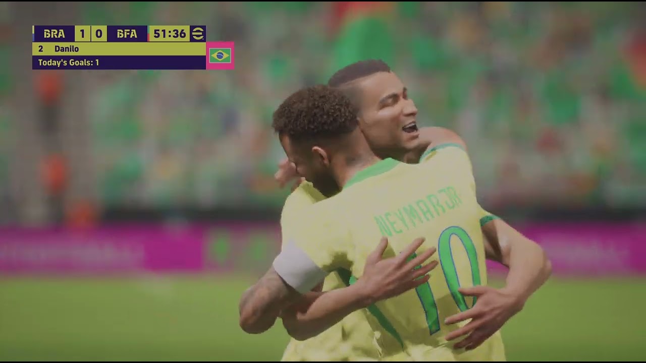 Brazil vs Burkina Faso Africa vs the world tournament 