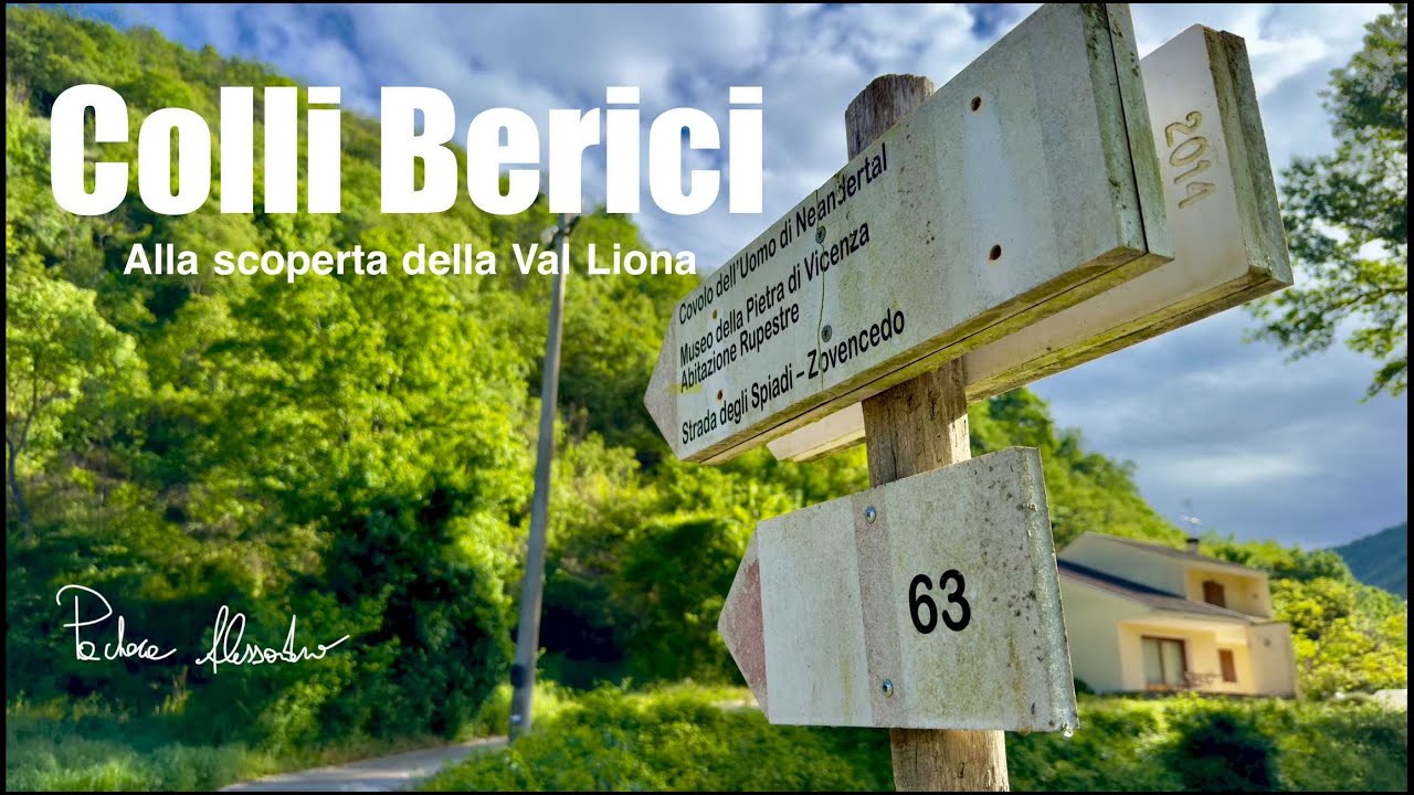 Colli Berici   sentiero val Liona - Traccia GPX in descrizione.