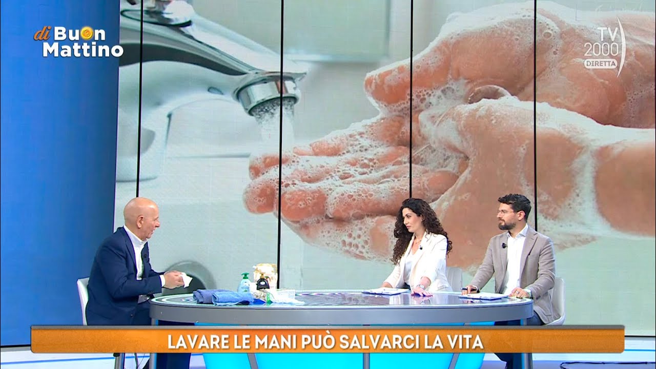Di Buon Mattino (TV2000) - L'importanza di lavarsi correttamente le mani