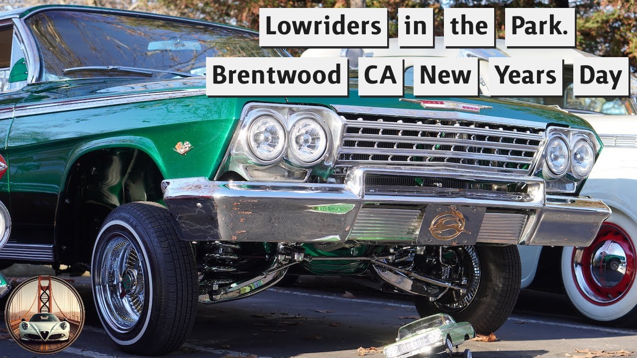 New Year's Day Lowriders in The Park | Brentwood CA