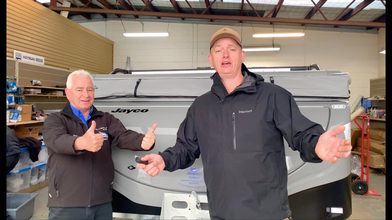 Jayco Eagle Outback 2020 pick up (dealer handover)