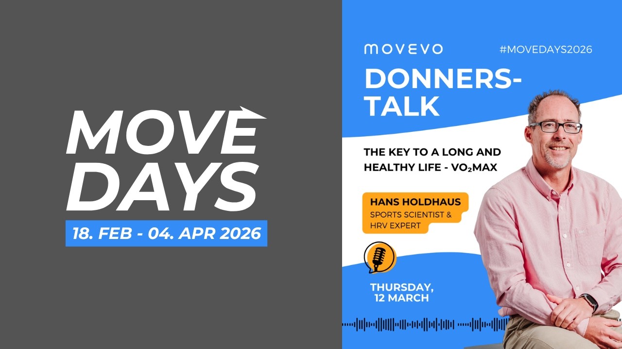 (EN) DonnersTALK 4 The key to a long and healthy life - VO₂max with Hans Holdhaus