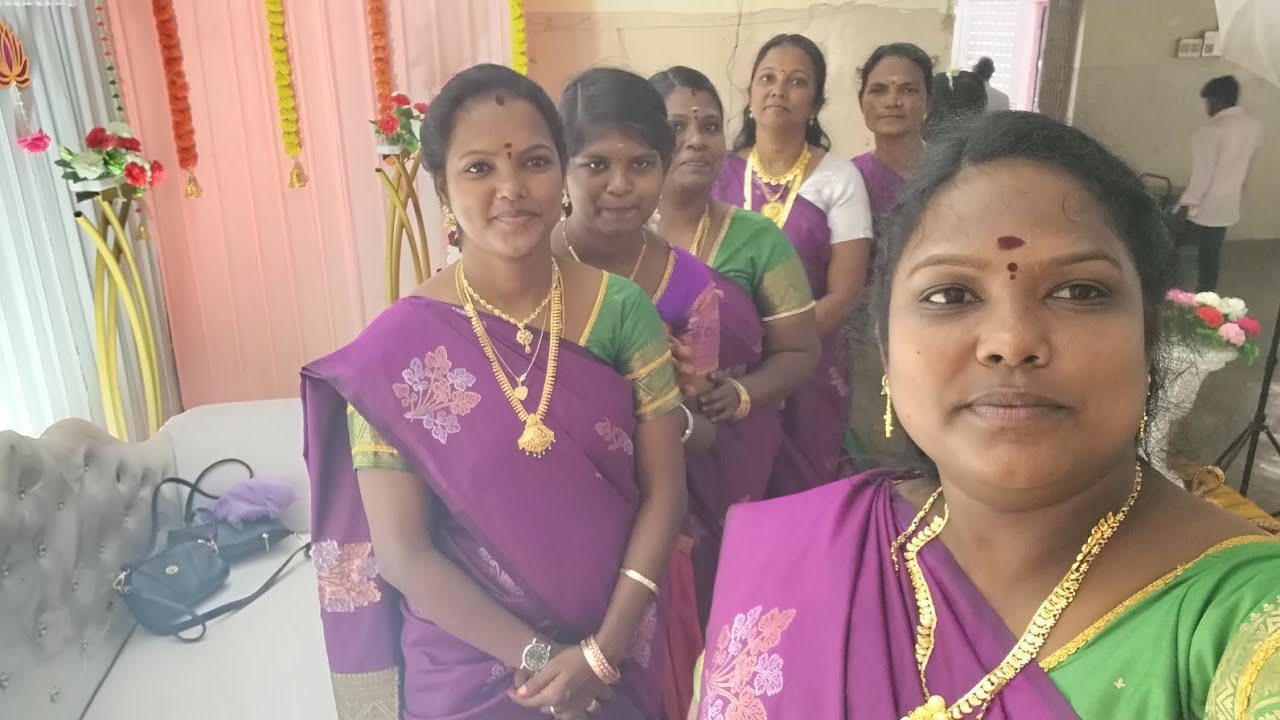 எங்க வீட்டு தங்க மருமகள் மருமகன்களுக்கு காதணி விழா