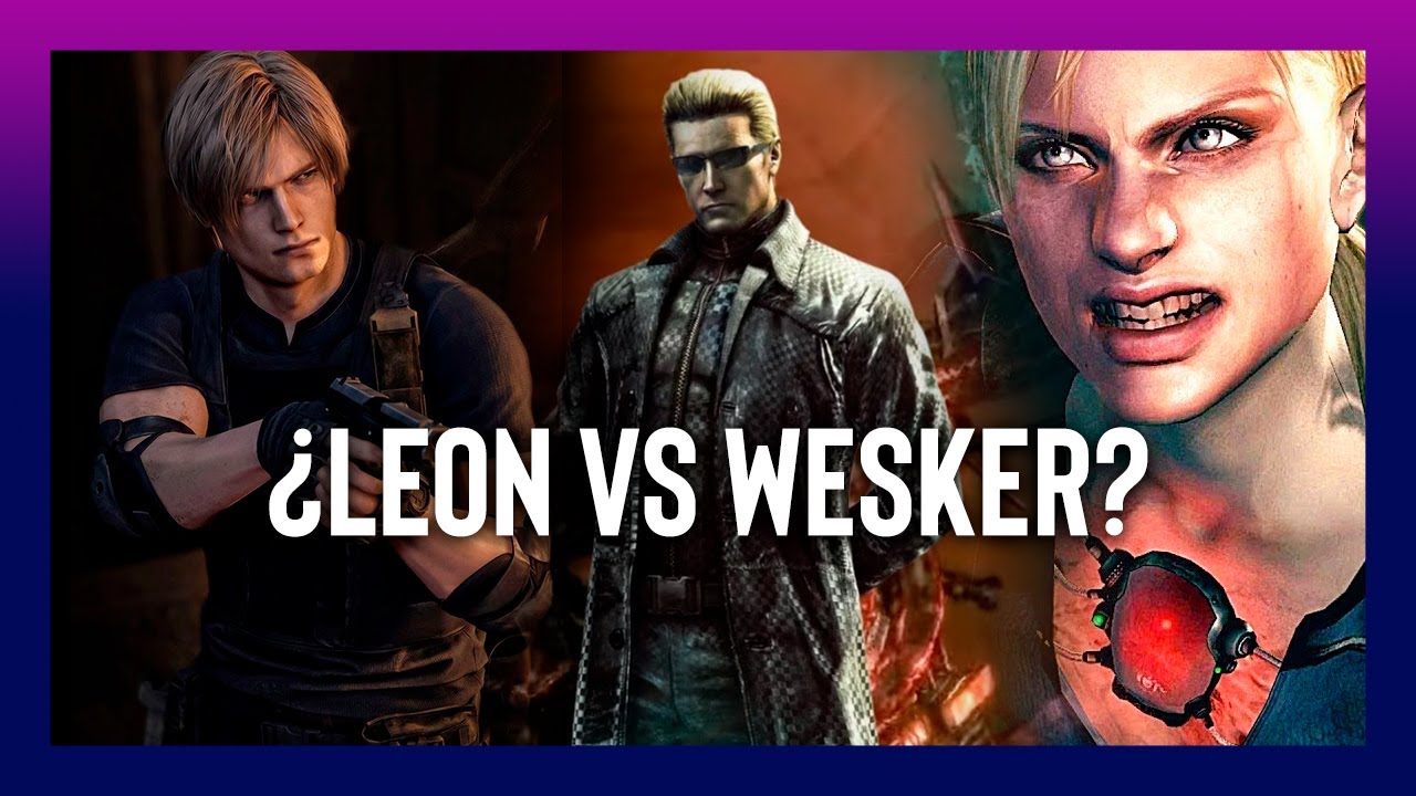 LEON EN RESIDENT EVIL 5 ¿PODRÍA VENCER A WESKER?