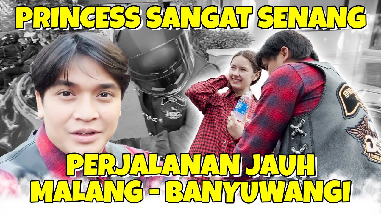BILLY DAN VIKA NAIK MOTOR BESAR MENUJU KE PULAU BALI