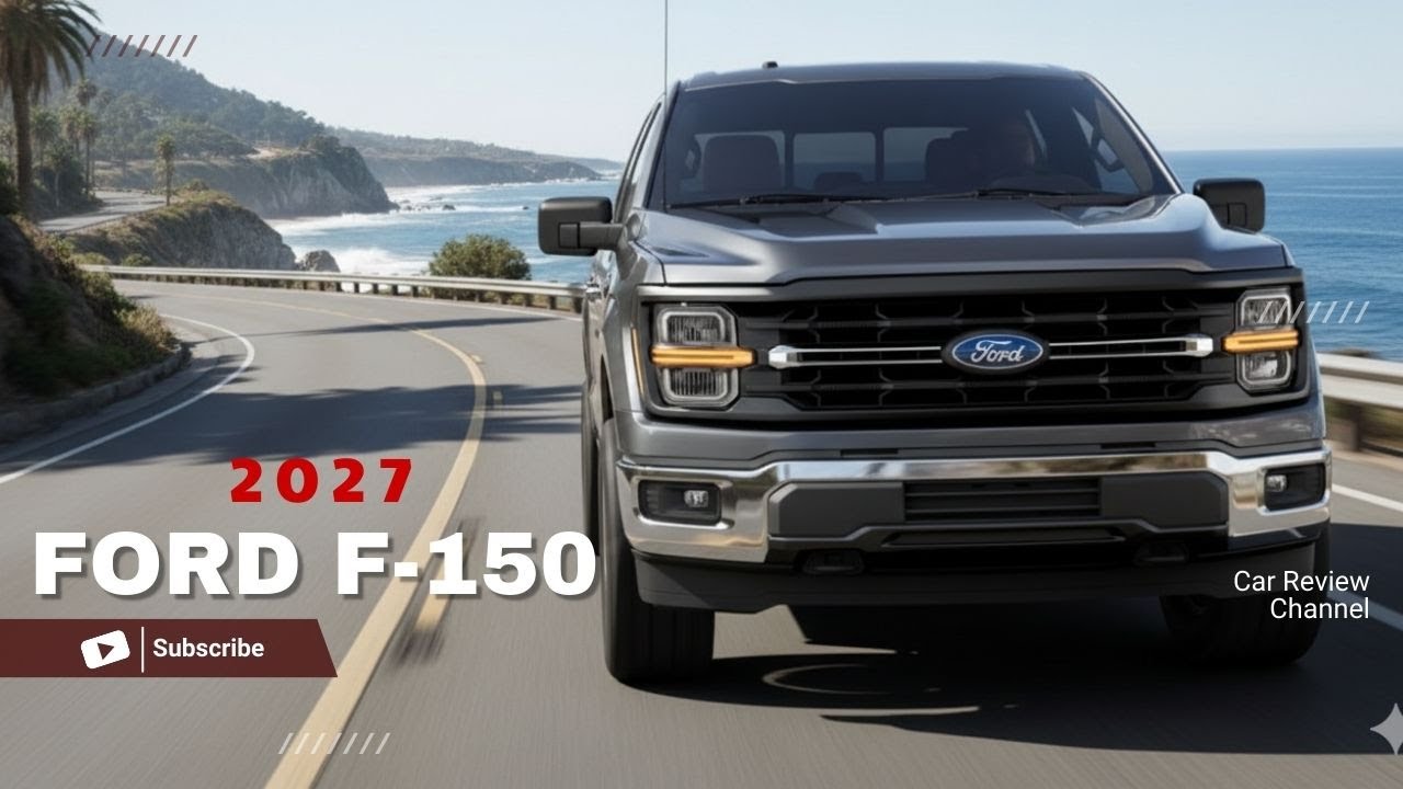 Ford F-150 2027 года шокирует мир грузовиков: молниеносная дальность хода в 700 миль, новые техно...