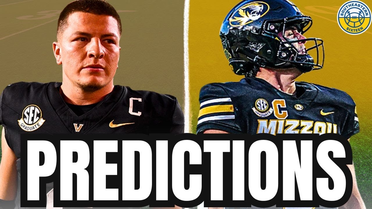 ПРОГНОЗЫ НА МАТЧ «Вандербильт» — «Миссури» | Прогнозы на студенческий футбол 2025 | SEC, неделя 9