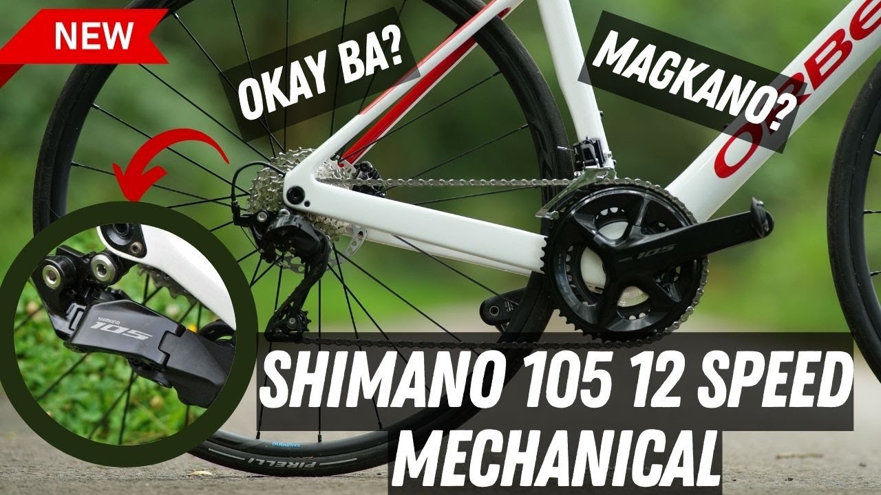 🟢SHIMANO 105 12 SPEED MECHANICAL GROUPSET | OKAY BA? | BIKE TECH TUESDAY