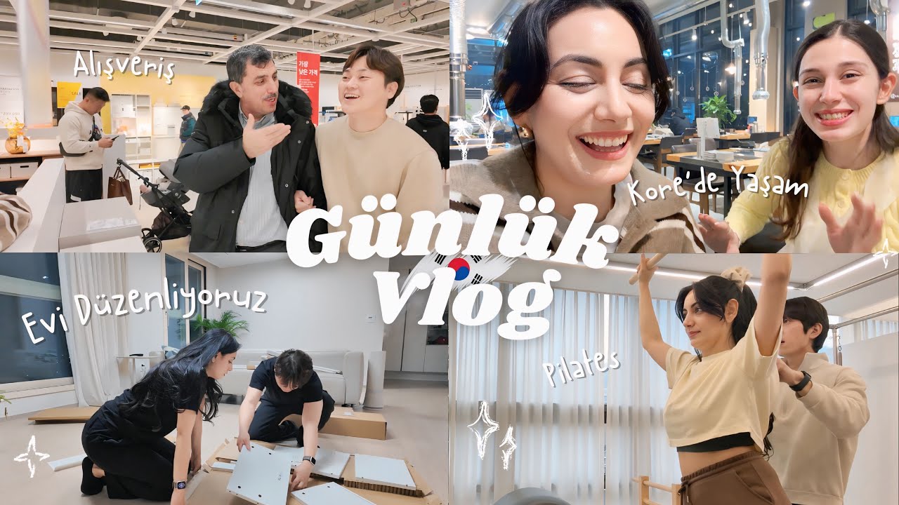 Sonunda Evi Değiştiriyoruz | Arkadaş Buluşması, Yılan Balığı Yemeye Gidiyoruz | Kore’de Günlük Vlog
