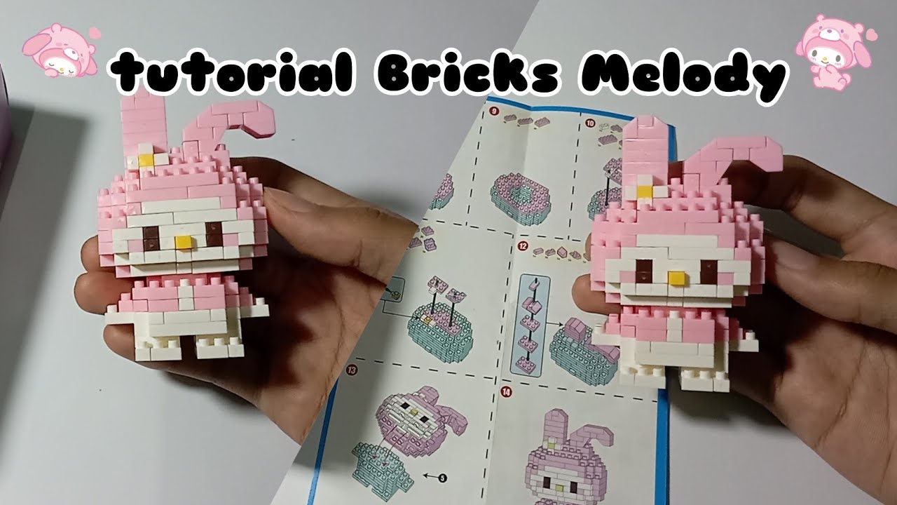 tutorial Bricks Melody 🩷 | 015 | building blocks | mini lego