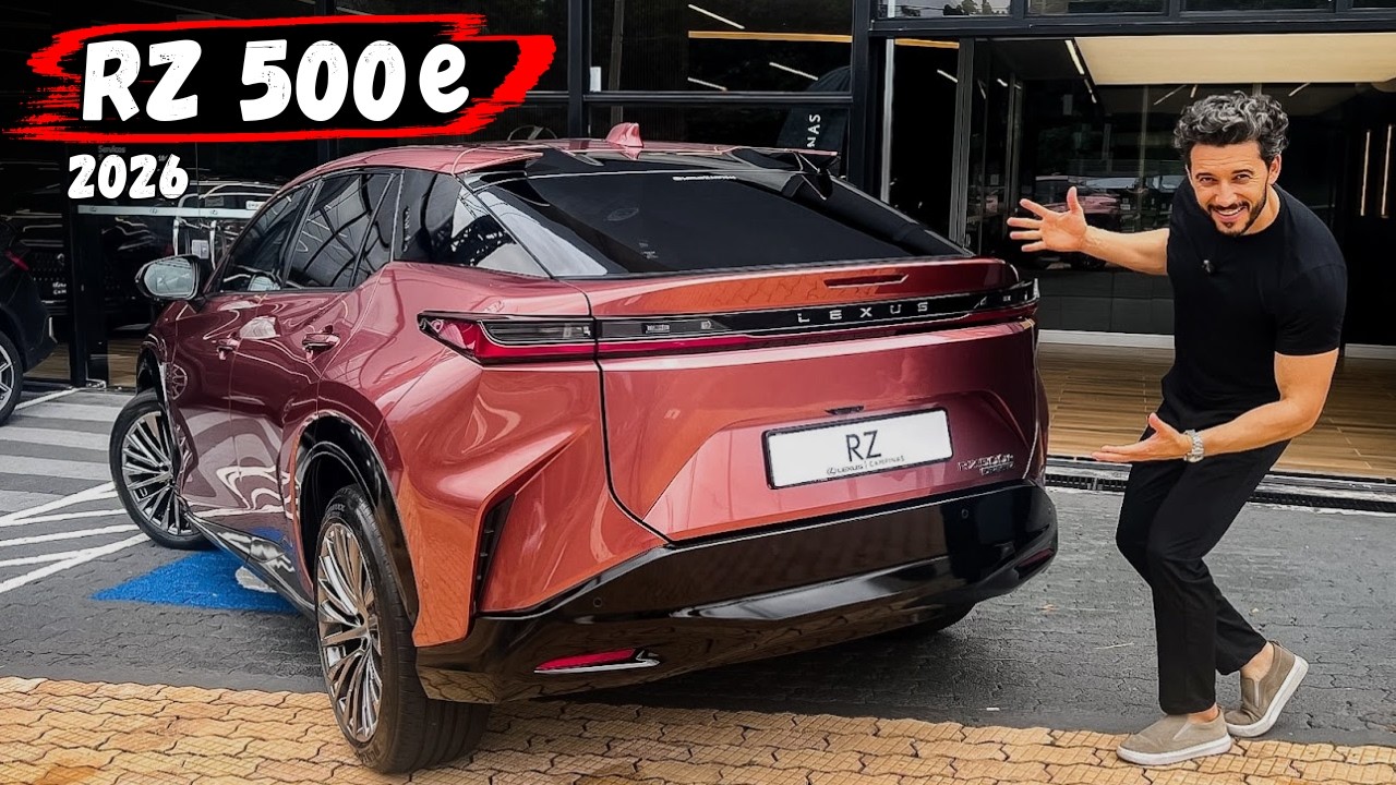 LEXUS RZ 500e 2026 VOCÊ NUNCA VIU ESSE CARRO