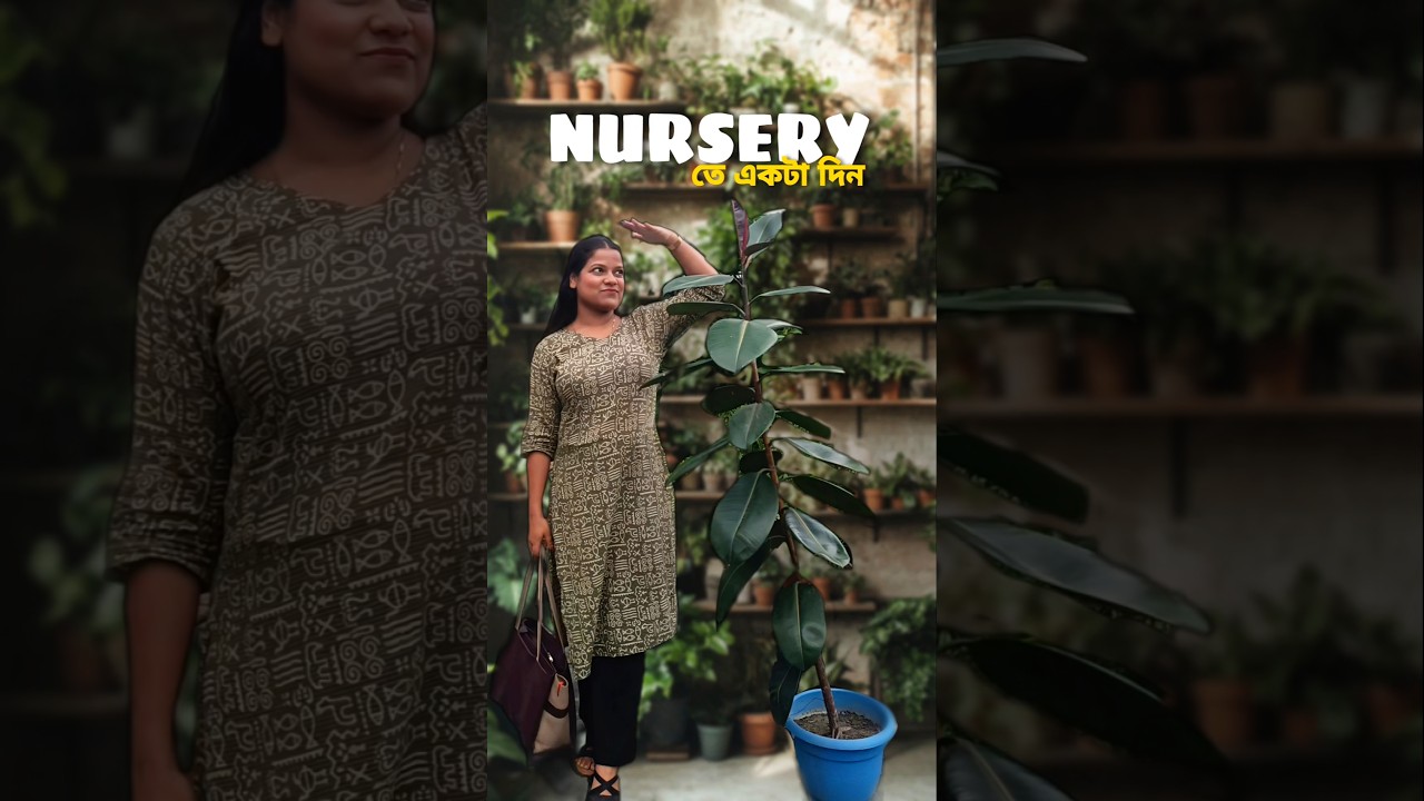 50 টাকাতেই যেকোনো গাছ 😱🪴 #shorts #bengali #minivlog #gardening