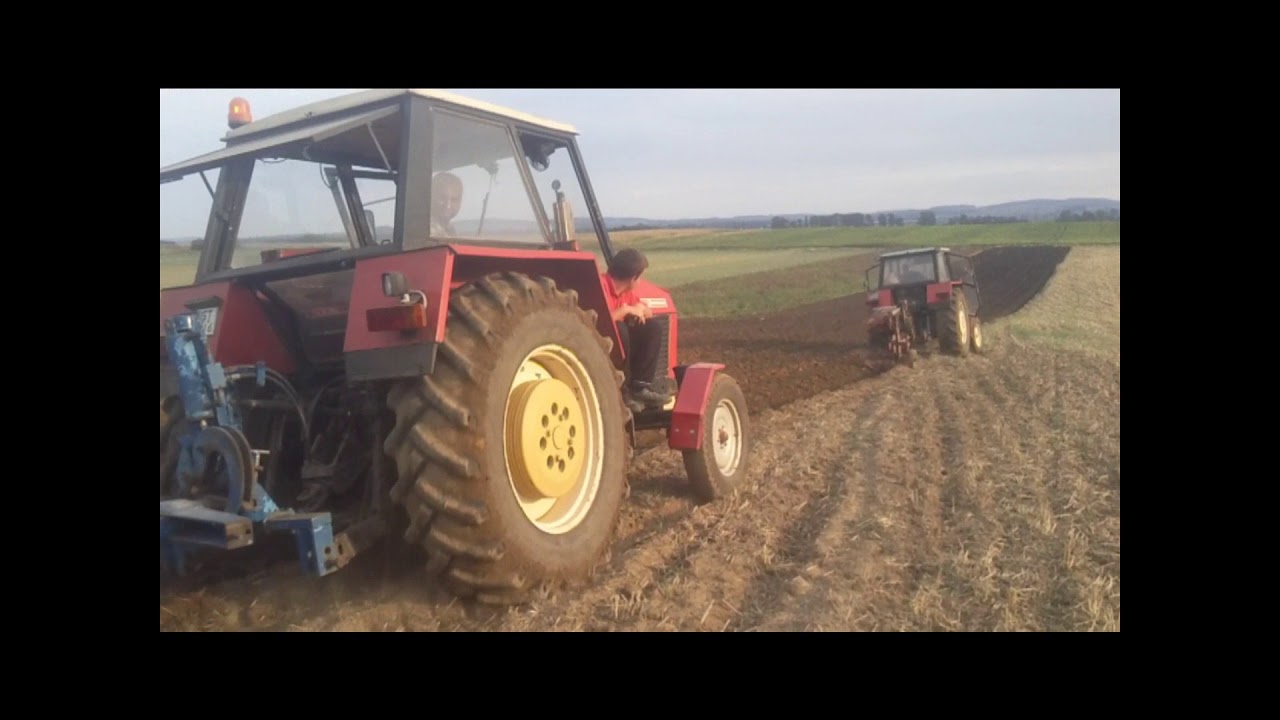 Orka na dwa Zetor 8011 & Ursus 902 bez muzyki
