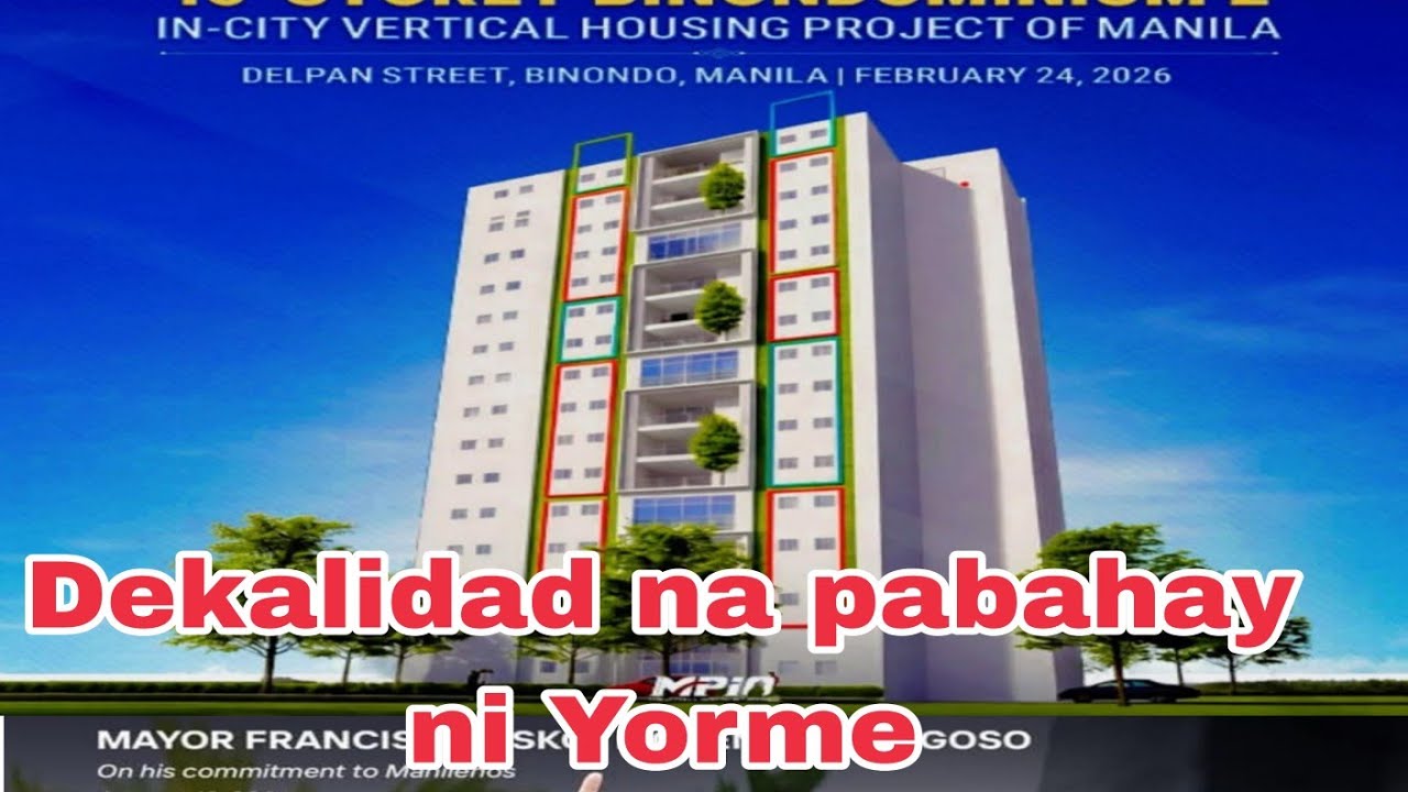Kasalukuyang nagbibigay ng tulong si Yorme at Vice Chi