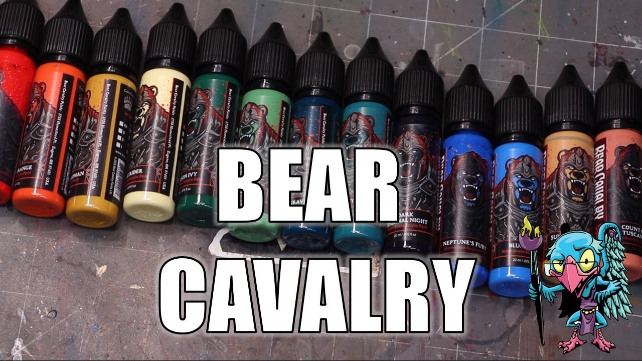 Обзор краски Bear Cavalry &mdash; HC 529