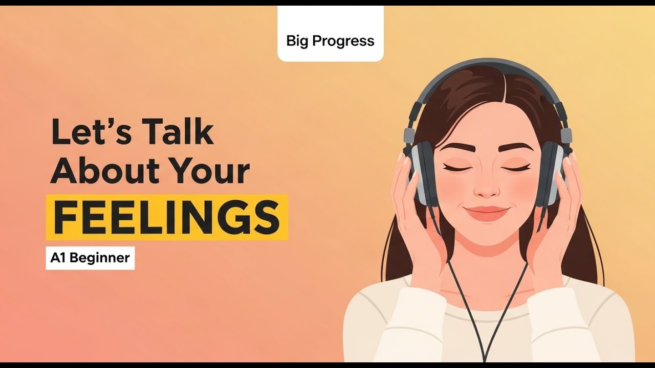English in Daily Life - Talk About Your Feelings | A1 Beginner | English Conversation