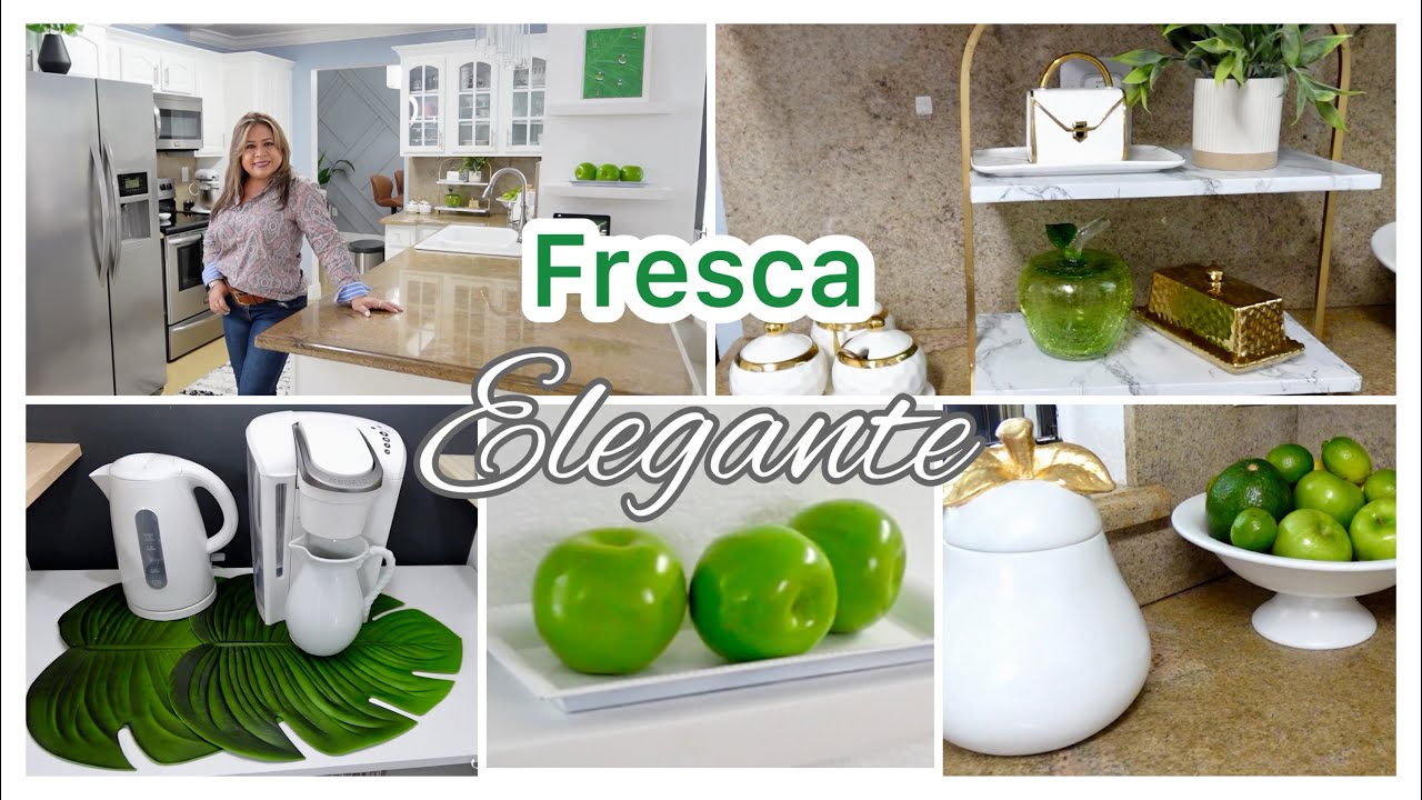 COMO DECORAR TU COCINA DE MANERA LIMPIA FRESCA Y ARMONIOSA