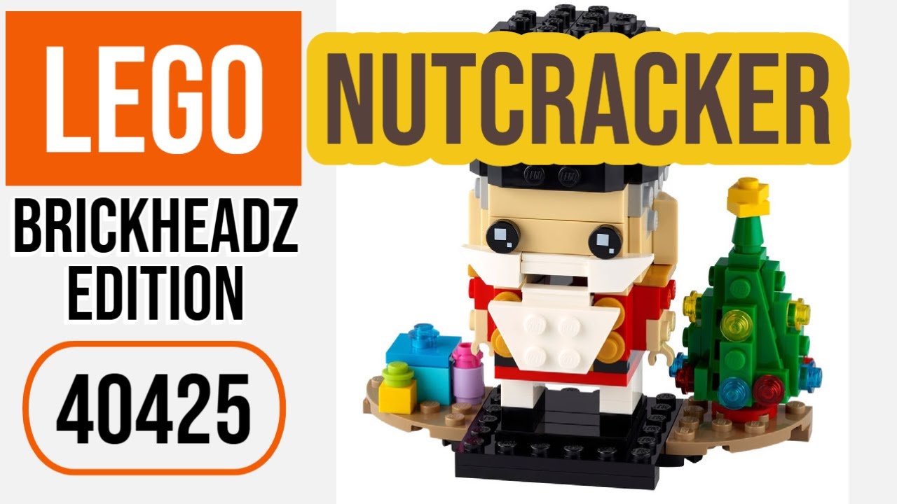 LEGO 40425 Brickheadz Nutcracker Limited Christmas Edition Speed Build