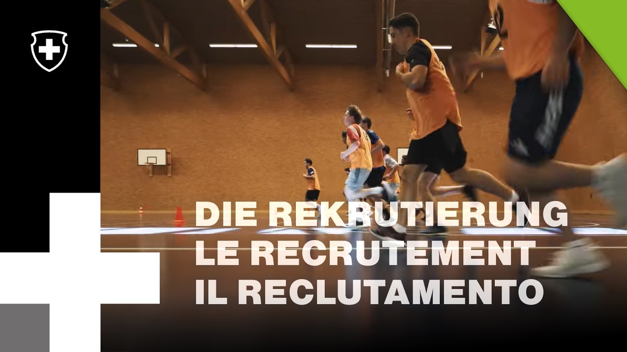 Die Rekrutierung - von der Wunschfunktion zur definitiven Zuteilung #rekrutierung #schweizerarmee