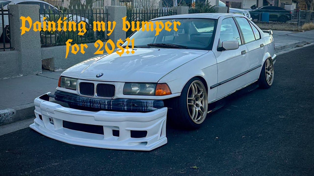 Painting my bumper for 20$?! 