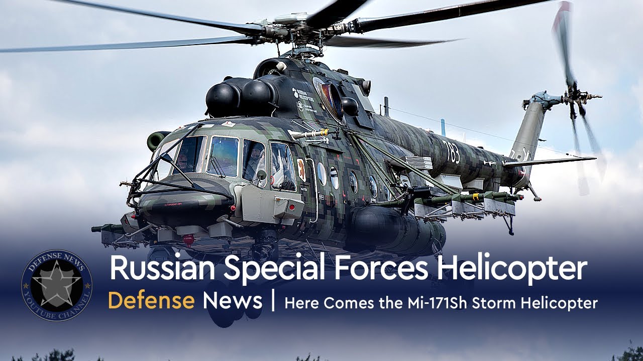 «Надвигающаяся буря» России: встречайте вертолёт Ми-171Ш «Шторм»