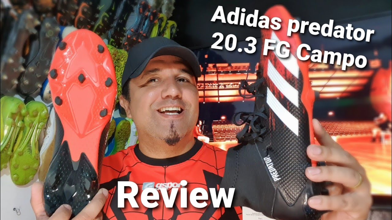 Chuteira Adidas Predaror 20.3 FG 2020. Review e primeiras impress&otilde;es. Presta ou n&atilde;o presta?