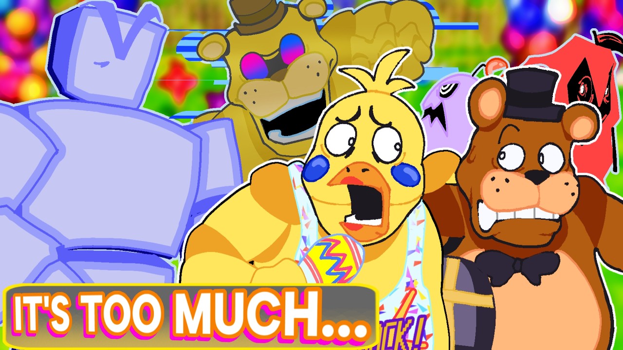 this FNAF World REMAKE has TOO MUCH...