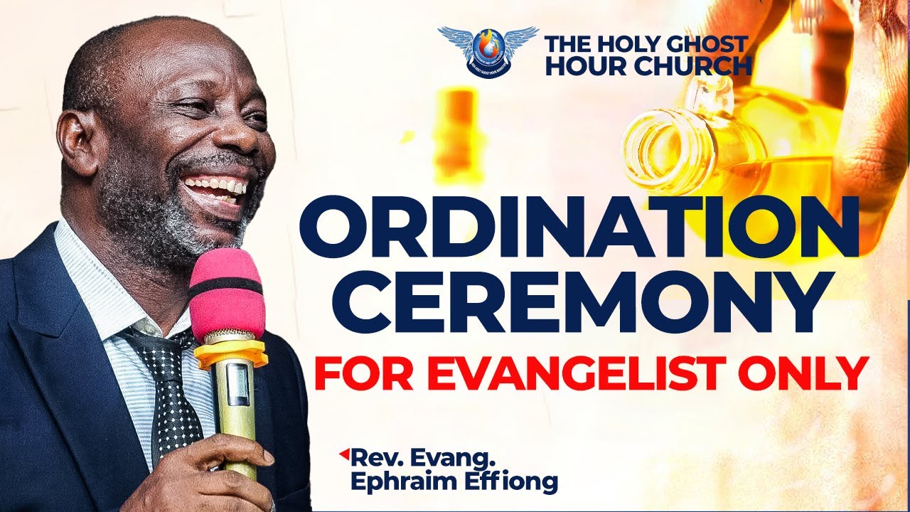 HOLY GHOST HOUR MINISTRY 2-DAY SCHOOL OF MINISTRY FOR EVANGELISTS | ORDINATION SERVICE