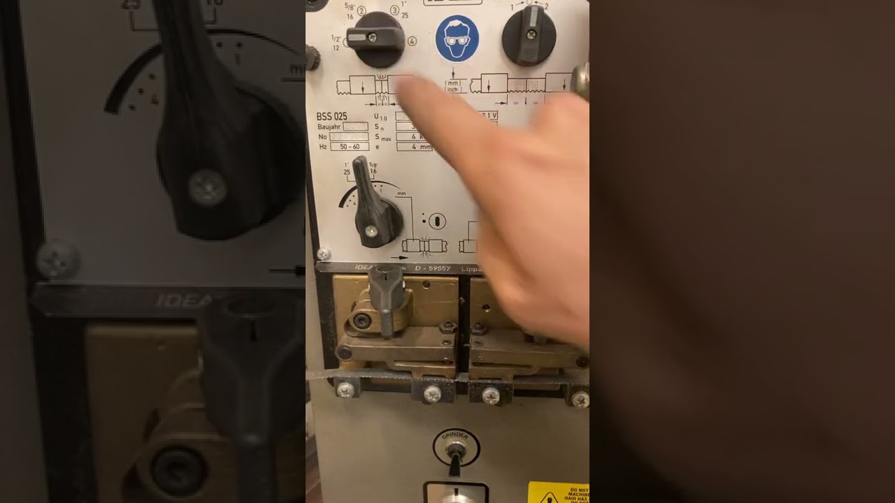 Ideal blade welder
