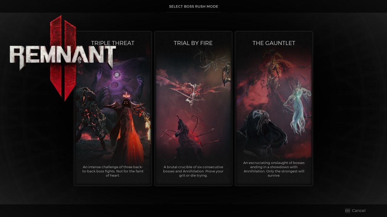 19 Gauntlet, Boss Rush 23 | Apocalypse | Remnant 2 |