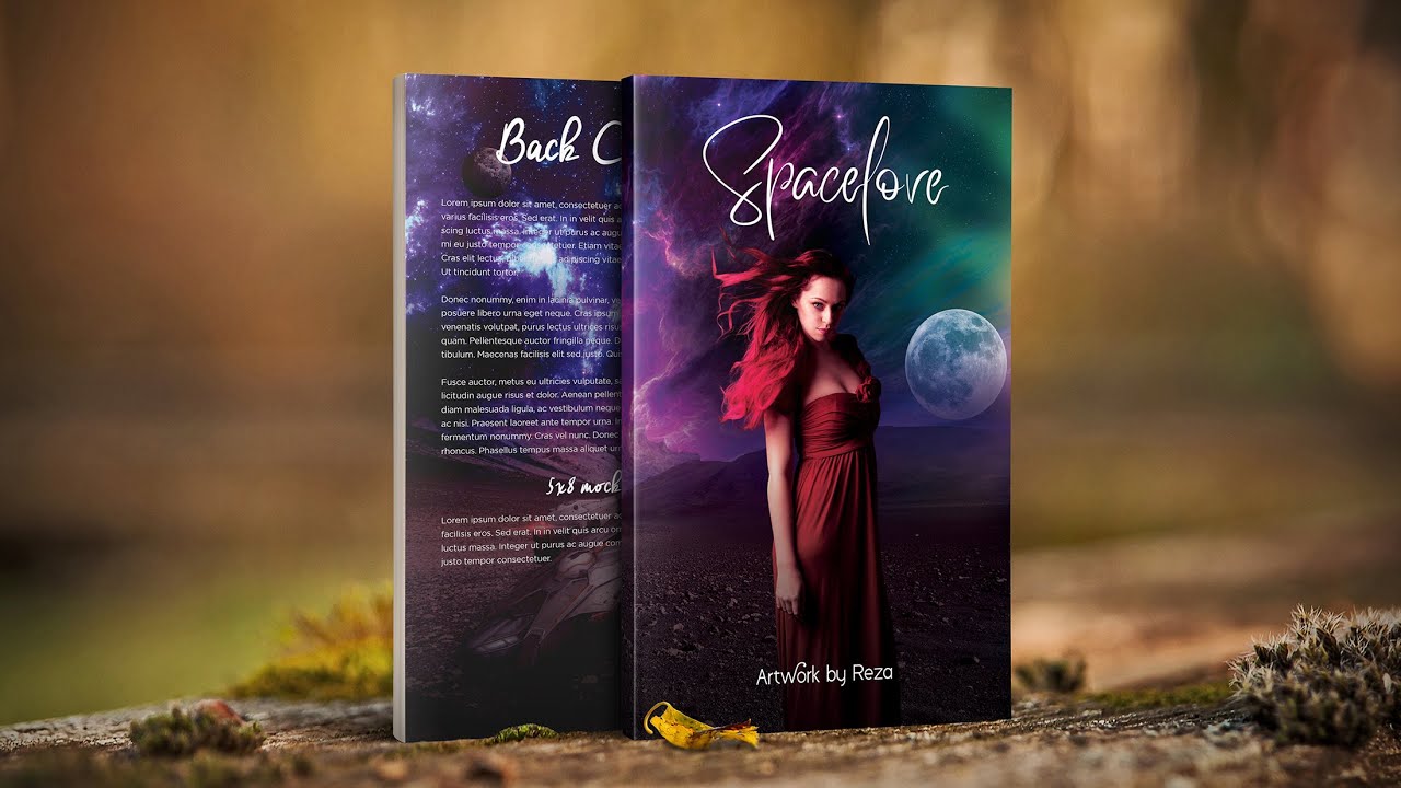 Science fiction Book Cover Design - Photoshop Tutorial