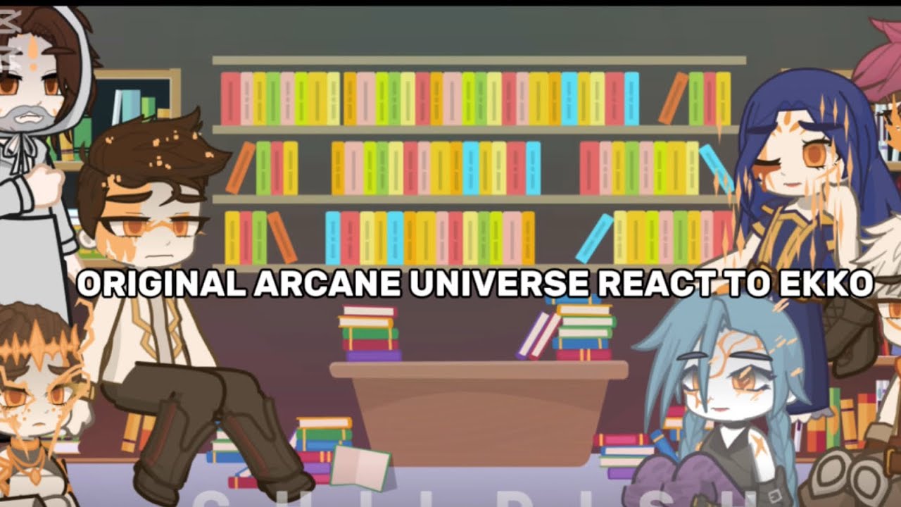 Original Arcane Universe React to Ekko | 2x Speed