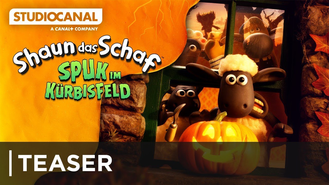 SHAUN DAS SCHAF - SPUK IM KÜRBISFELD | Teaser | Ab 1. Oktober 2026 im Kino!