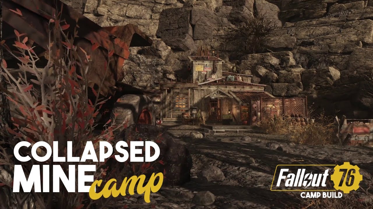 Collapsed Mine | Fallout 76 CAMP Build