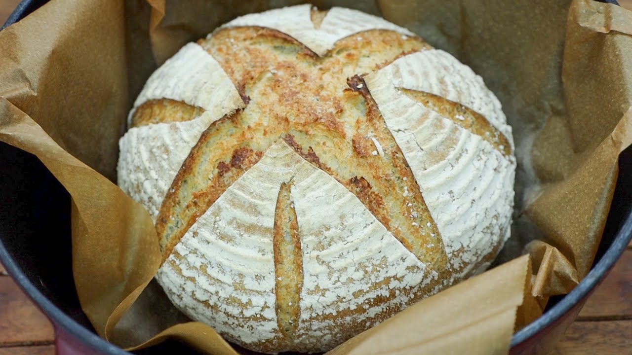 Brot im Topf sehr lecker mit Gelinggarantie