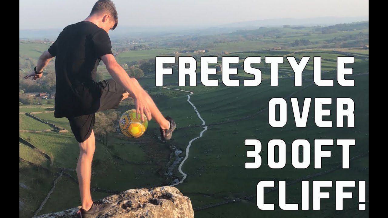 FREESTYLE SKILLS OVER A 300FT CLIFF!!