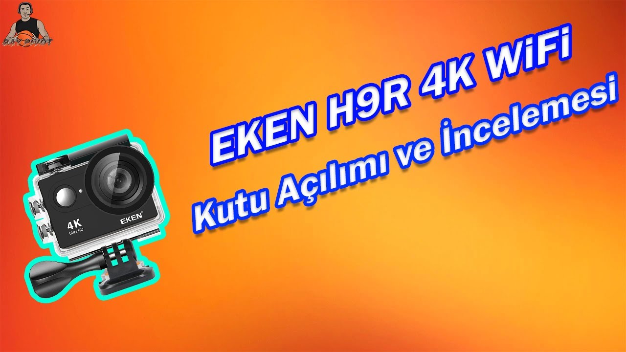 EKEN H9R 4K WiFi Kutu Açılımı ve İncelemesi