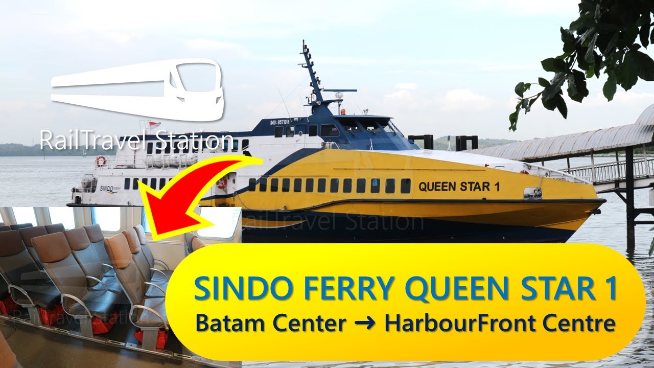 Sindo Ferry Queen Star 1 from Batam Center to Singapore HarbourFront Centre