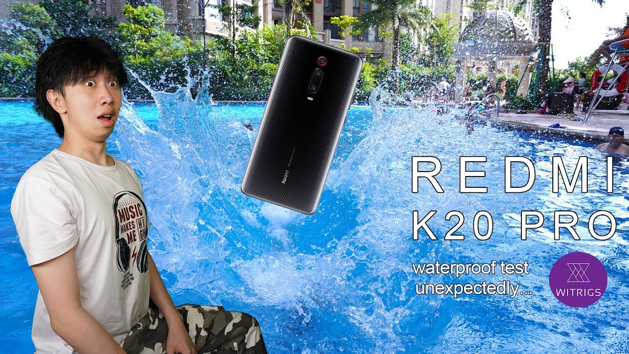 Redmi K20 Pro Waterproof Test