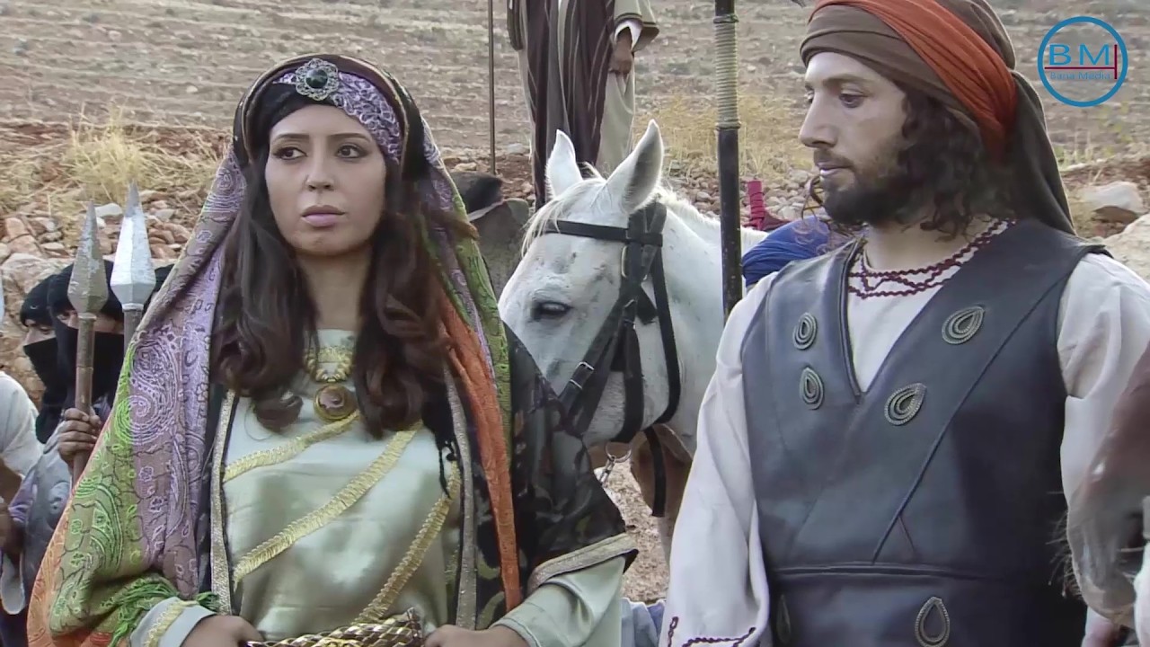 توجه سجاح الكاهنة إلى اليمامة 🤨 لملاقاة مسيلمة الكذاب 🤨🤔 - مسلسل رايات الحق