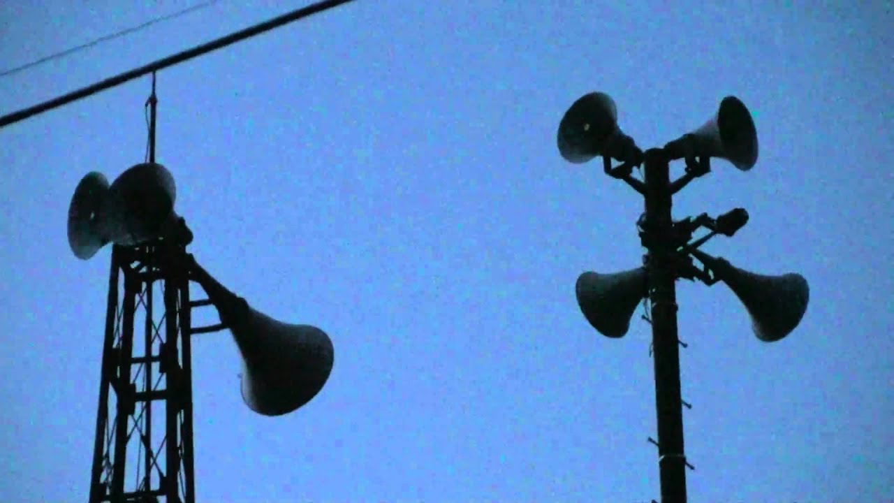 防災行政無線チャイム　群馬県甘楽郡甘楽町17時「野バラ」
