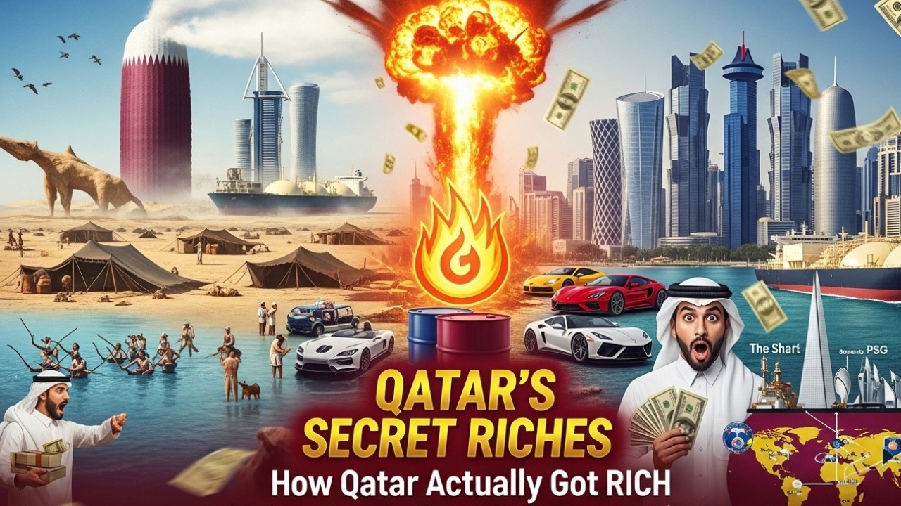 How Qatar Actually Got RICH l financial historian l world finance history #finance