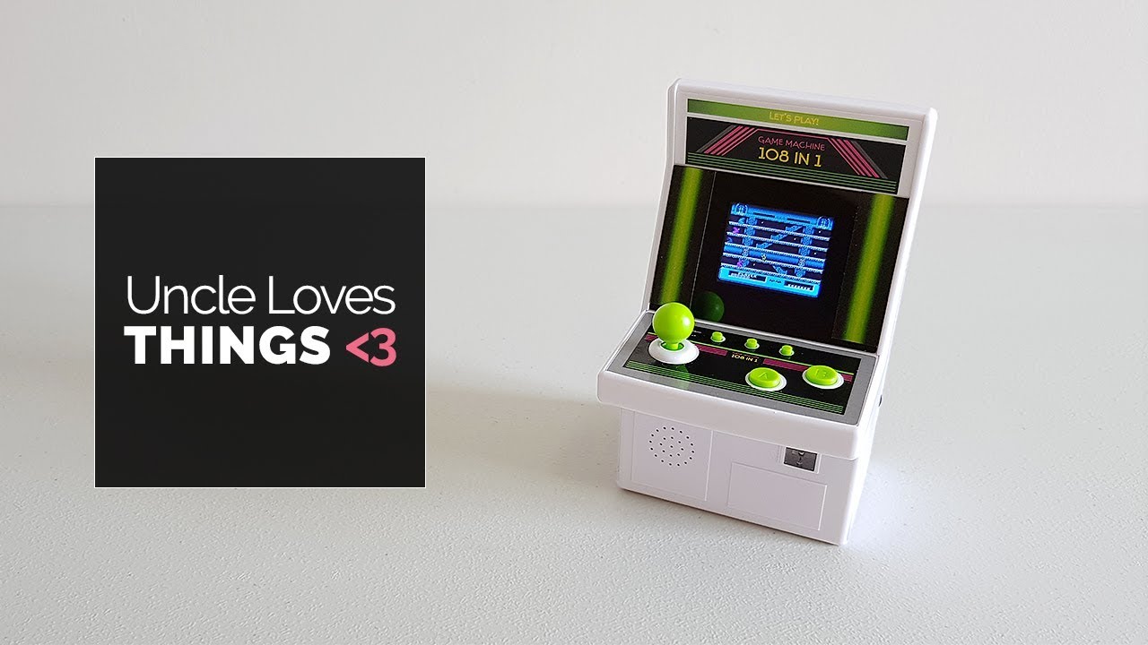 Let’s Play! Arcade Game Machine 108 In 1. Miniature Toy from Japan (YELL, 2014)