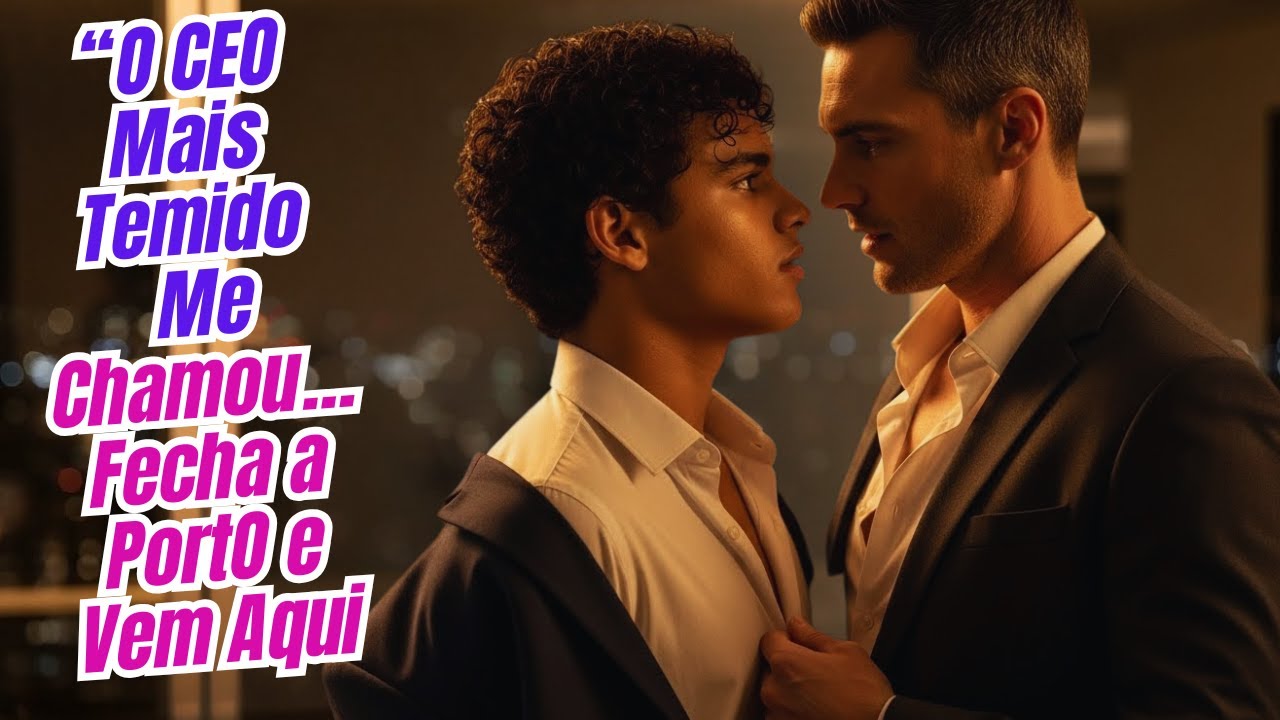 O CEO HETERO E TEMIDO Apenas disse: ‘Fecha a Porta’. E Minha Vida  de Estagiário Mudou….🌈