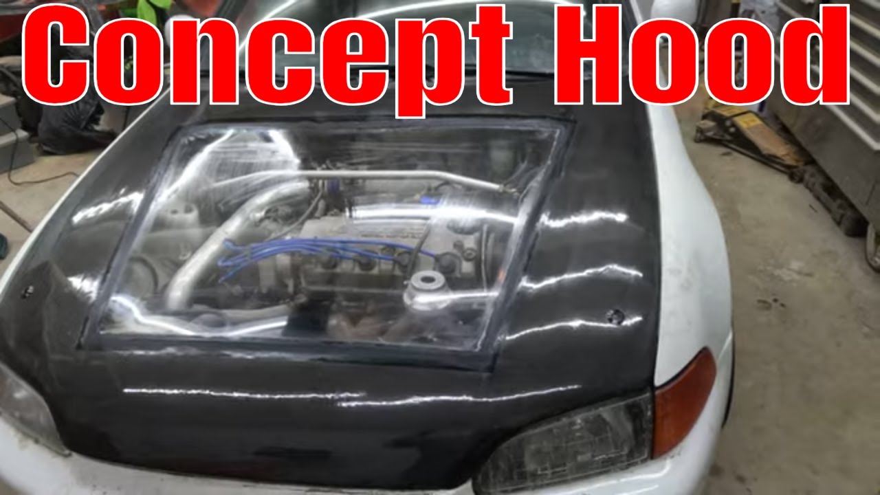10 Easy Steps To Create A Sleek And Transparent Carbon Fiber Hood For Your Honda Civic