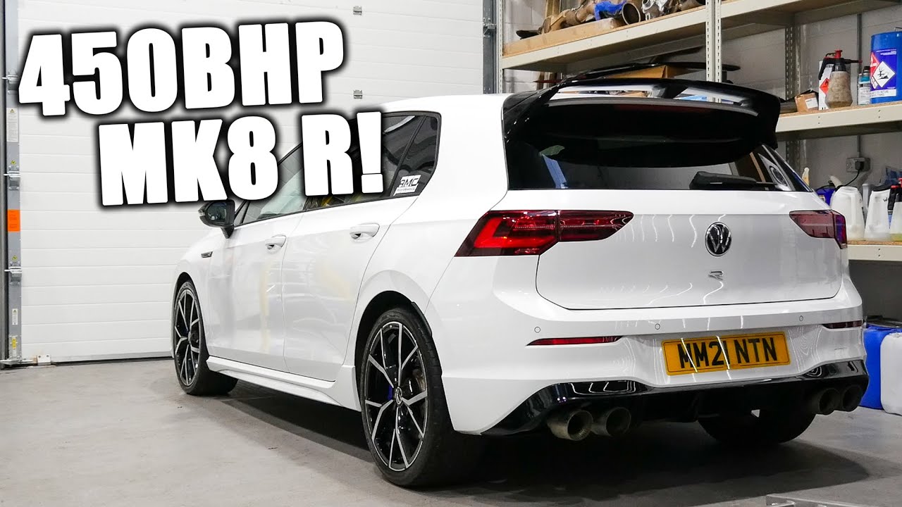 Этот 450-сильный Golf R Stage 2 MK8 просто БЕЗУМЕН!